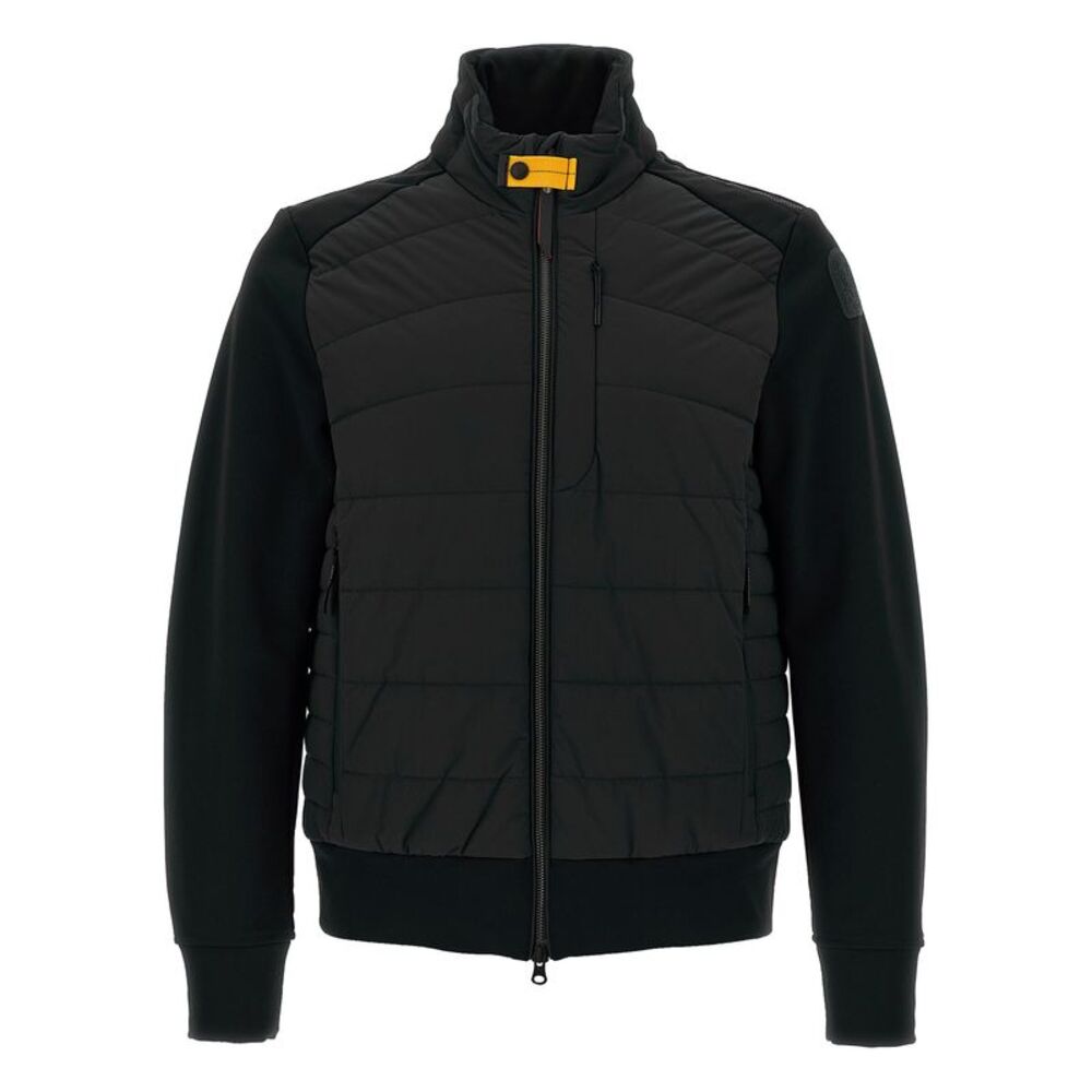 Parajumpers Black Polyamide Full-Length Men's Jacket